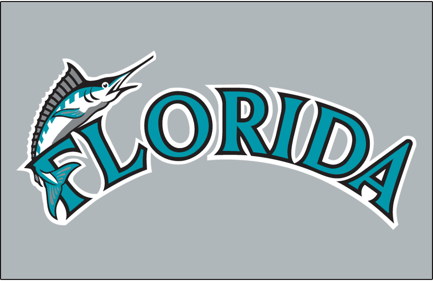 Florida Marlins 1993-2002 Jersey Logo t shirts DIY iron ons